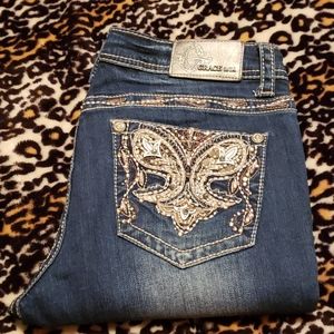 Adorable! Grace straight leg jeans